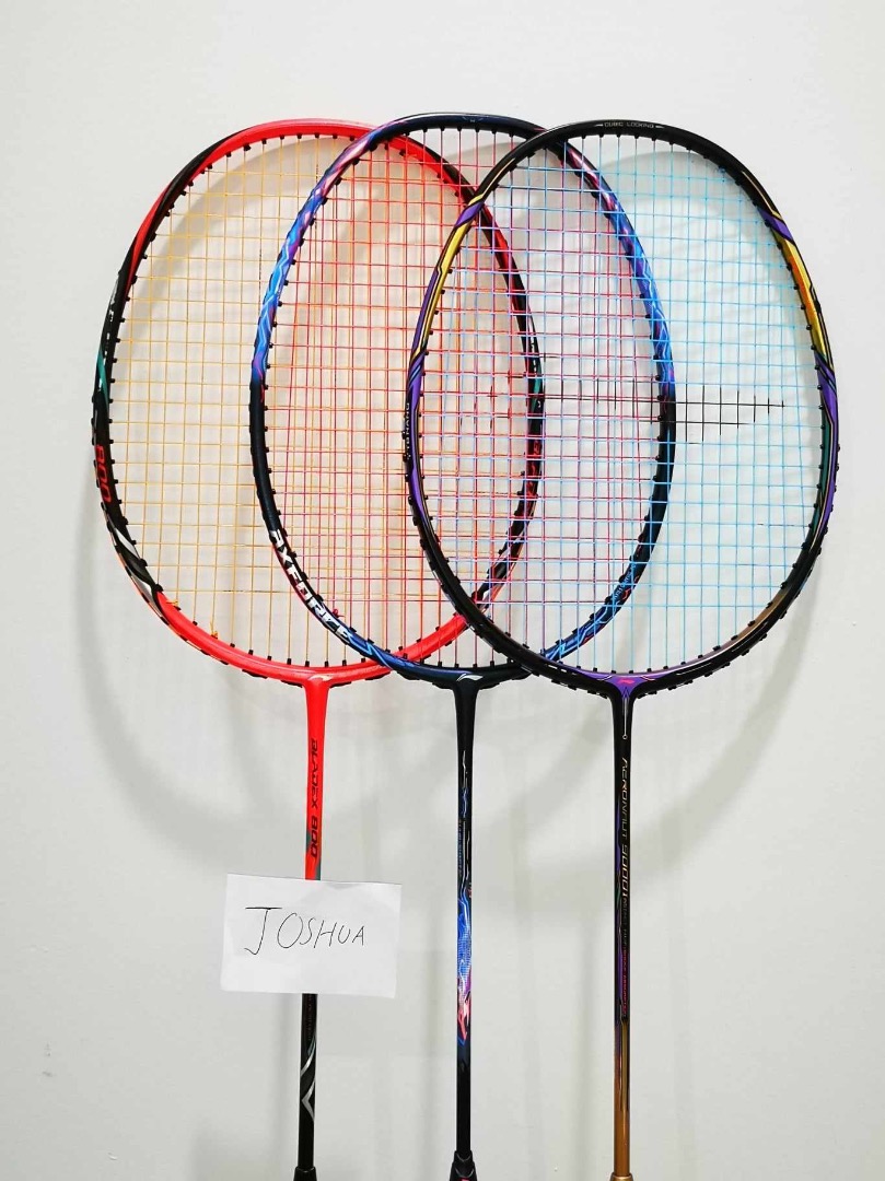Li Ning Bladex 800/Axforce 90 Dragon/Aeronaut 9000i, Sports Equipment ...