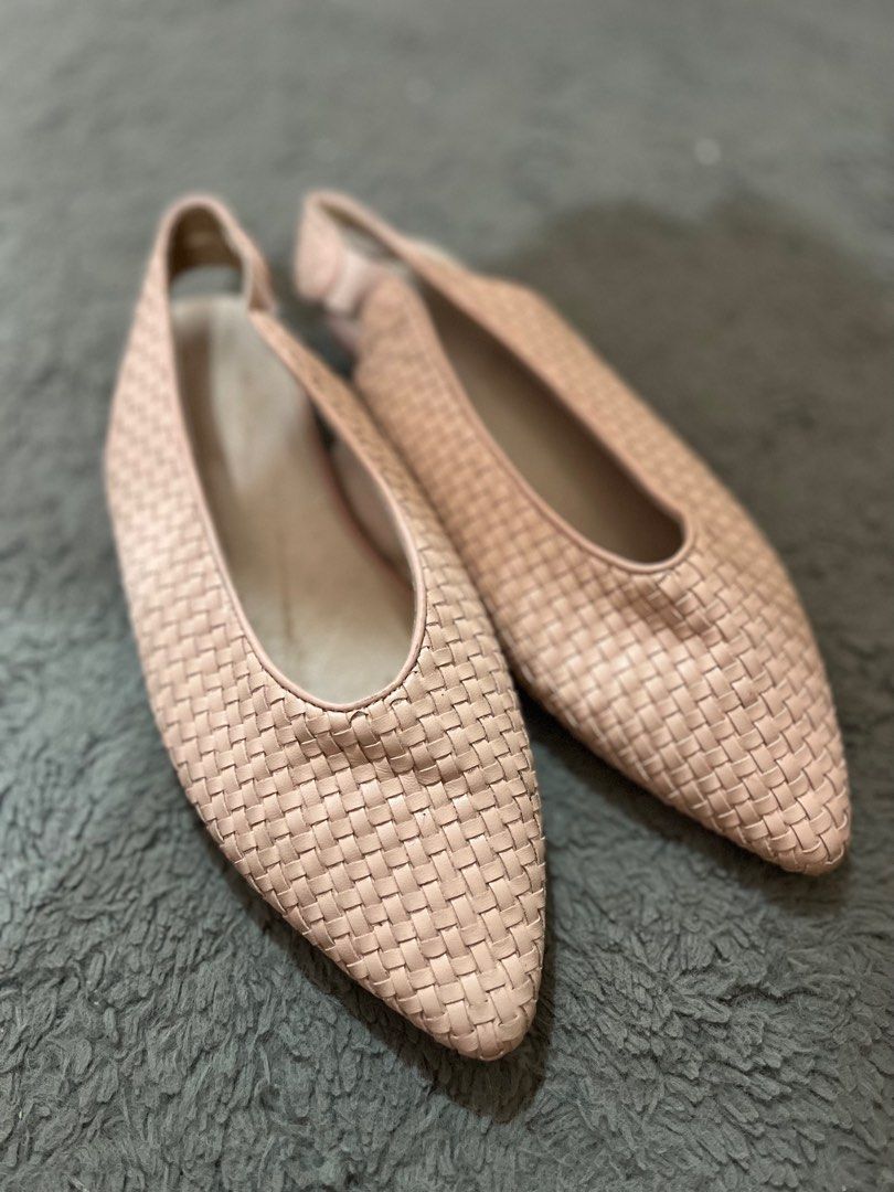 Everlane shop woven slingback