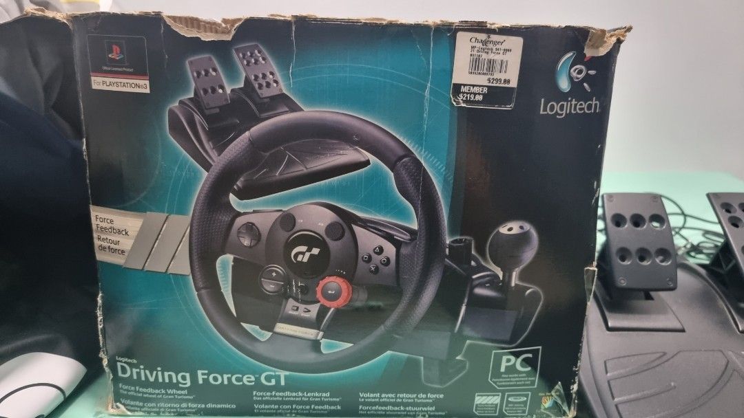 ANÁLISE VOLANTE LOGITECH DRIVING FORCE GT + GAME PLAY - 2023 