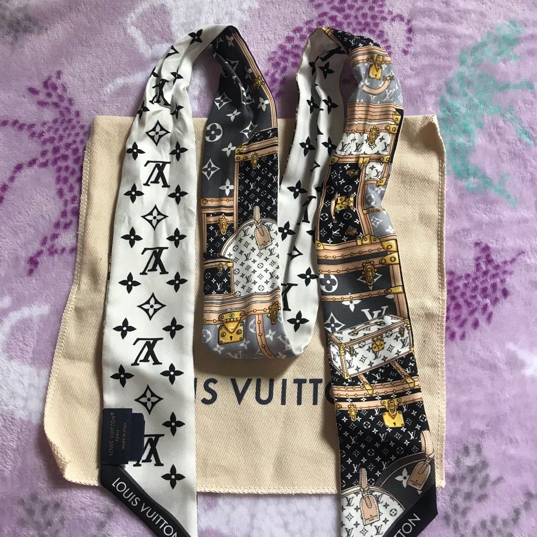 Louis vuitton silk head wrap on sale