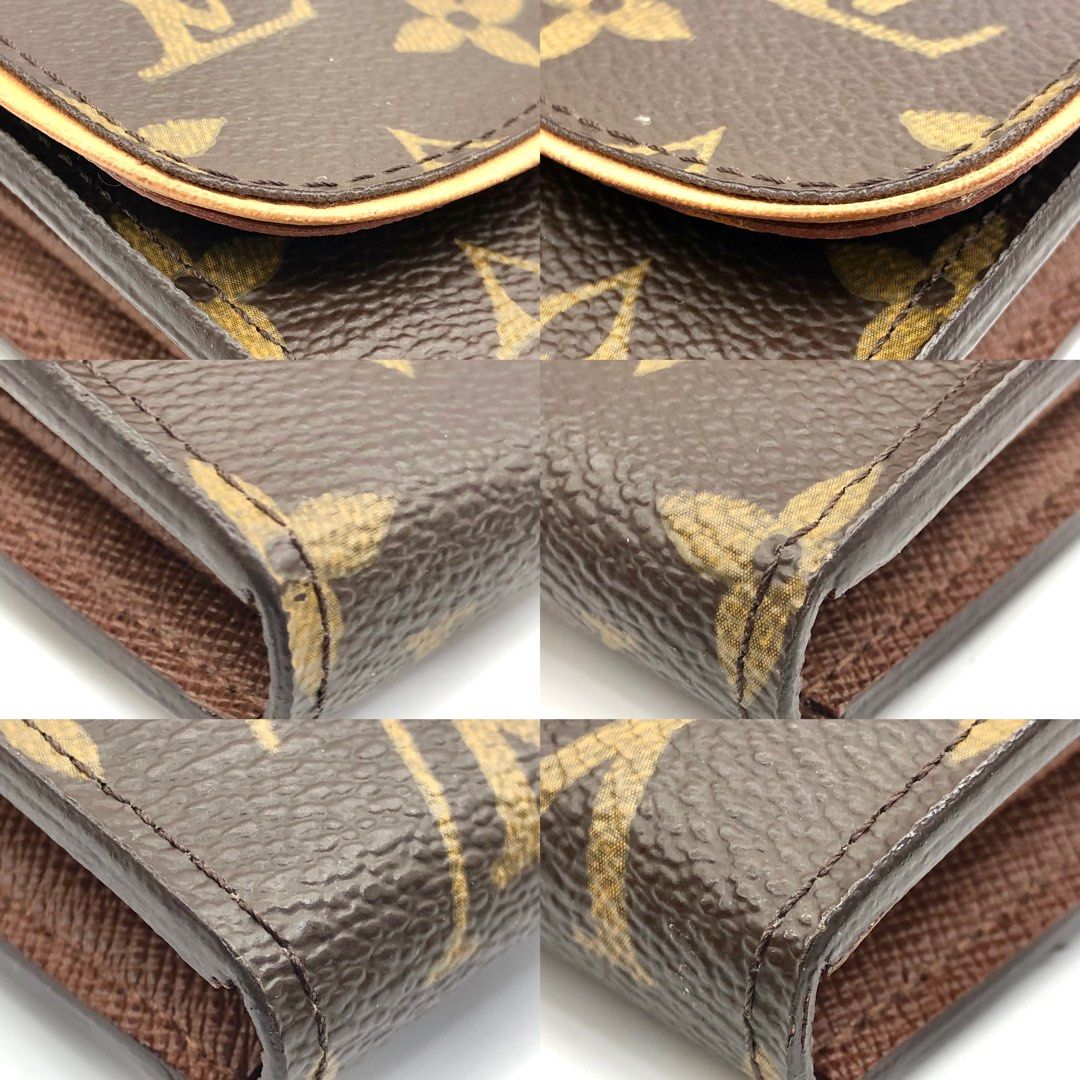 Louis Vuitton Portefeuille Boetie M63220 Brown Monogram Long Wallet 11