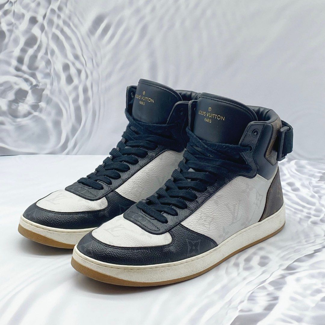 Louis Vuitton Rivoli Sneaker Boot BLACK. Size 05.0