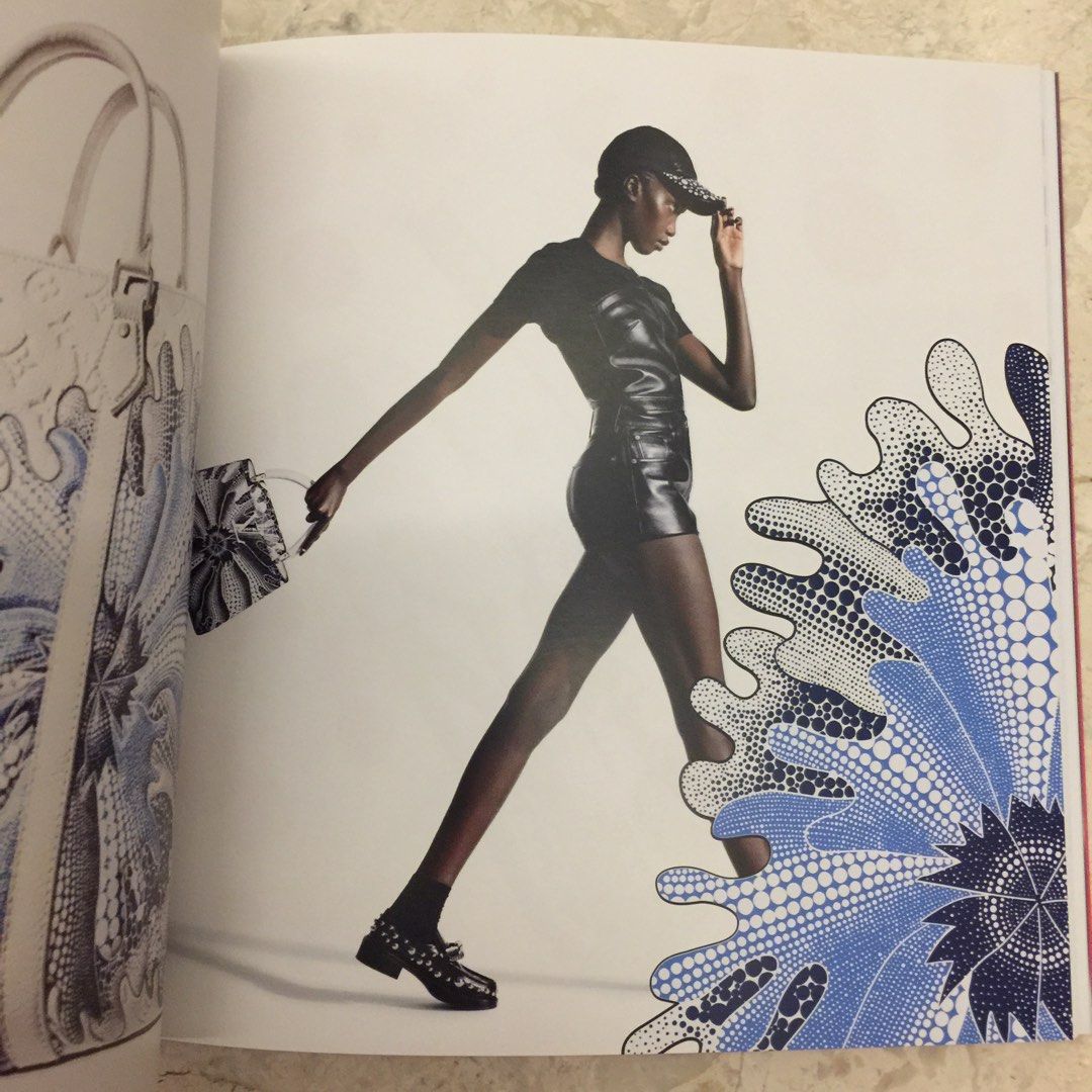 Kusama Yayoi × Louis Vuitton Brand Catalog Book w/sticker New From Japan