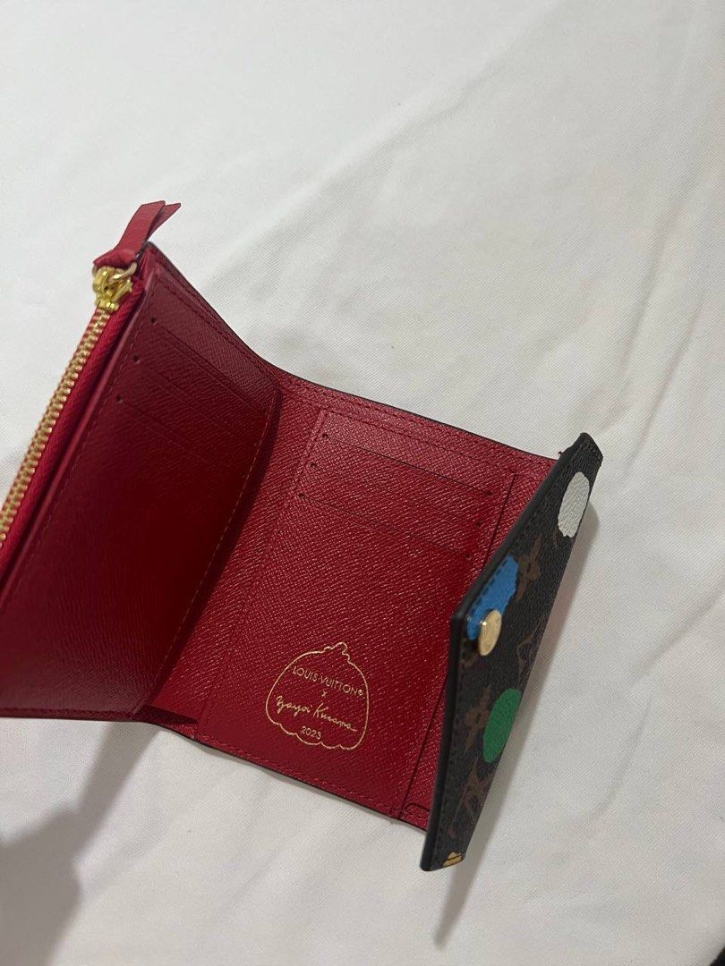 Louis Vuitton x Yayoi Kusama Portefeuil Victorine genuine wallet from Japan