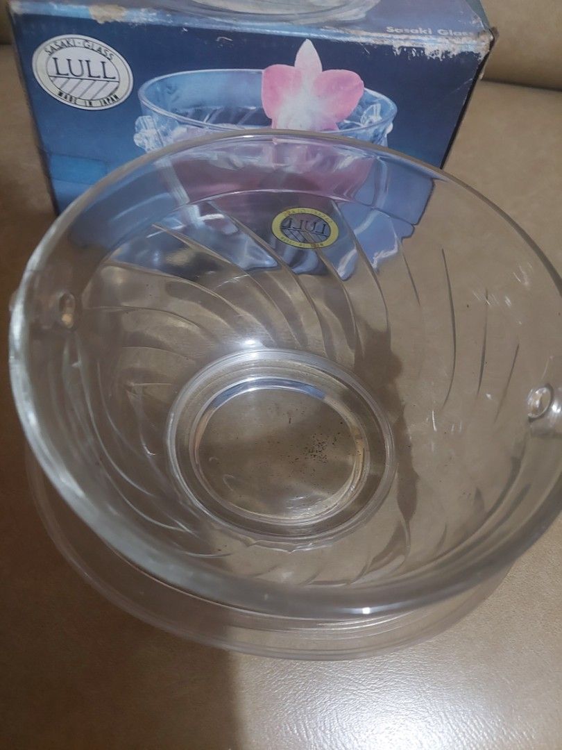 Lull Sasaki Glass (Category: Other Kitchenware & Tableware) located in San Juan City. Submitted by kame_house (Listing ID 1261232396, Image 3). Description: Made in Japan.