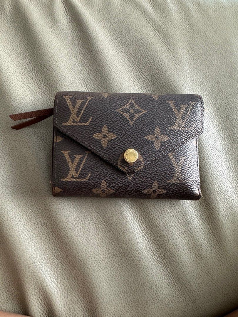 Authentic lV victorine wallet damier azur, Luxury, Bags & Wallets on  Carousell