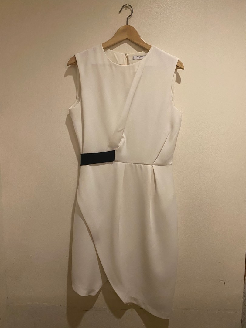 Mango MNG suit dress work wear white