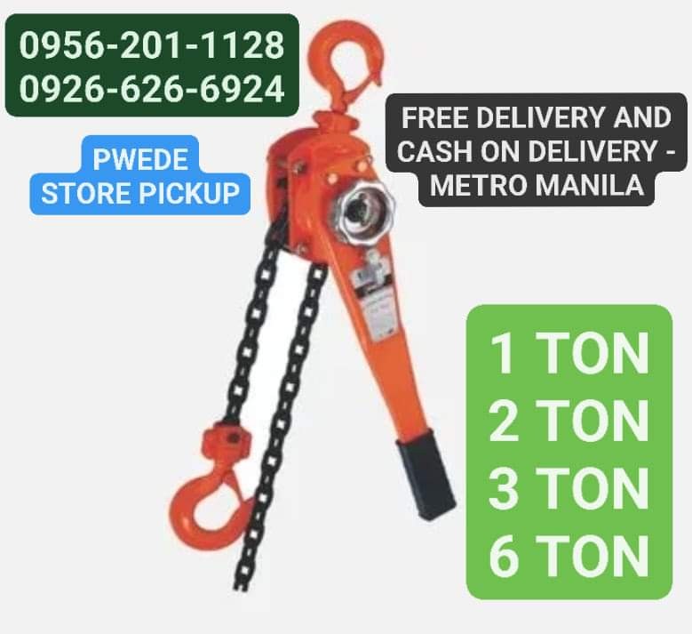 MANUAL LEVER HOIST / MANUAL LEVER BLOCK, Commercial & Industrial