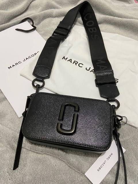 Marc Jacobs The Snapshot Crossbody Bag Black
