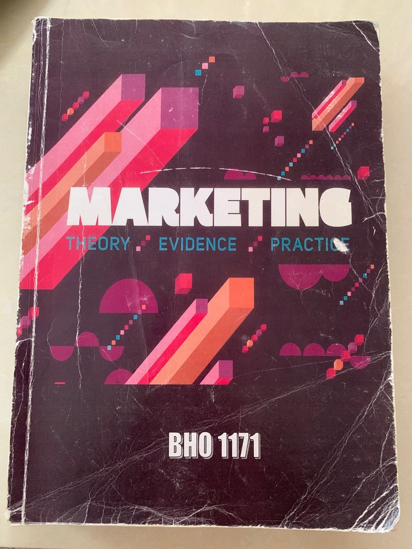Marketing textbook bho 1171 hobbies toys books magazines