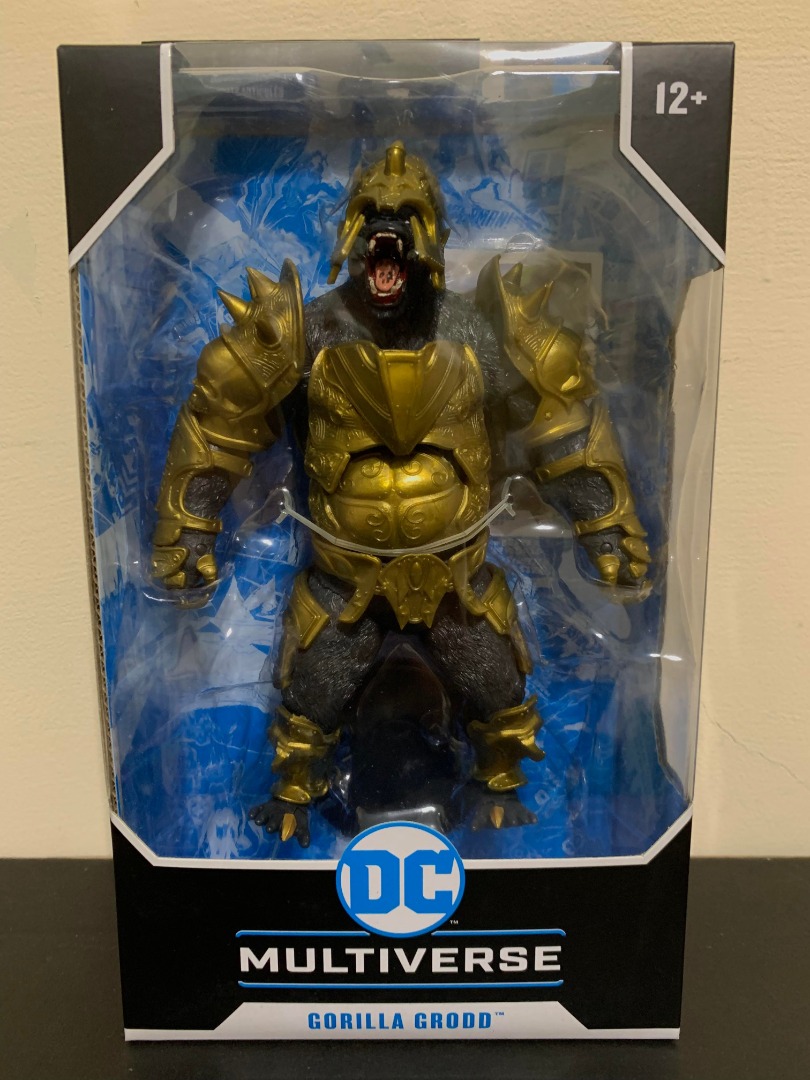 McFarlane 麥法蘭 DC Gorilla Grodd 大猩猩格鲁德, 書籍、休閒與玩具, 玩具、公仔、桌遊在旋轉拍賣