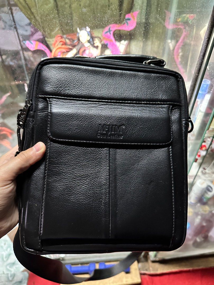 Mcjim leather sling bag outlet