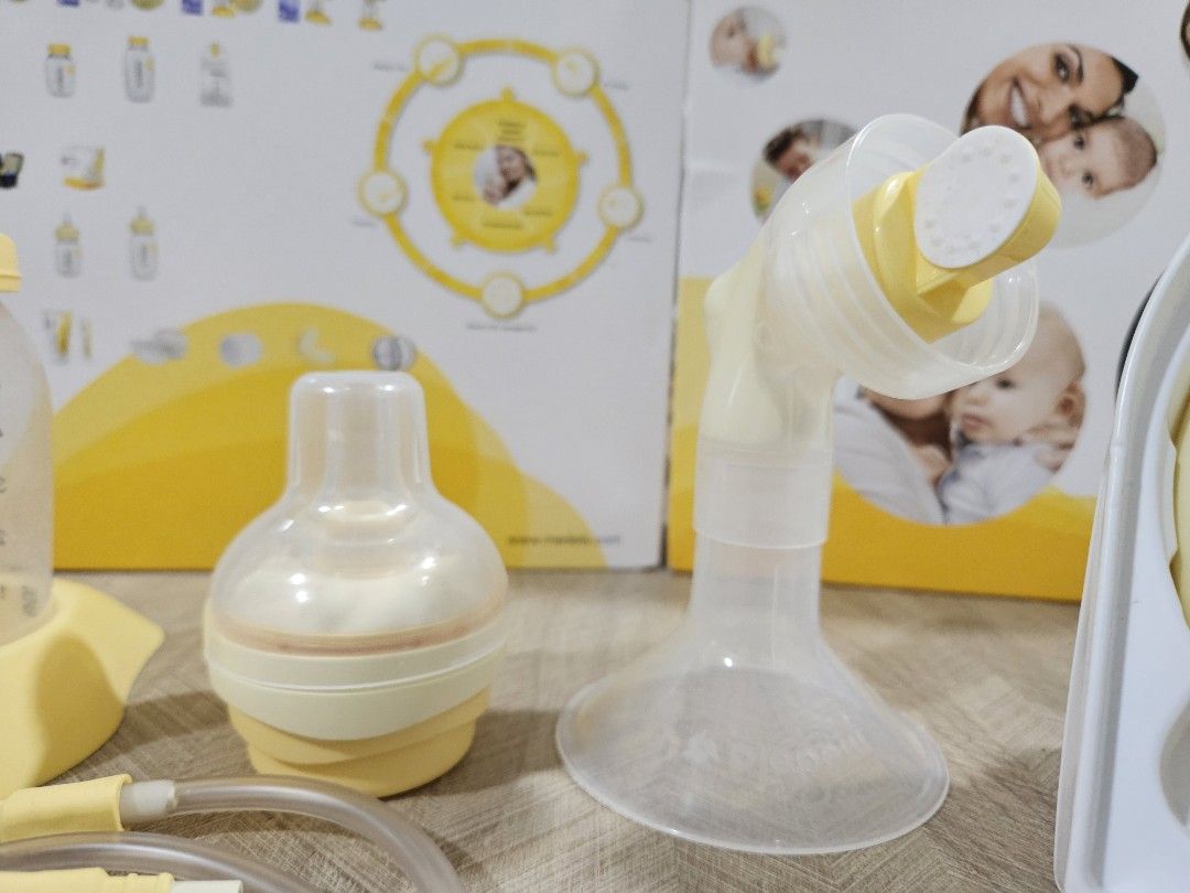 Medela swing breast pump with hot sale calma teat