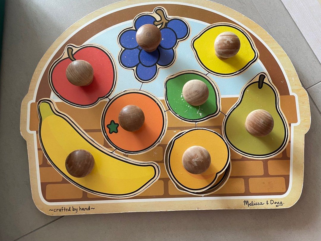 Melissa and 2025 doug fruit puzzle
