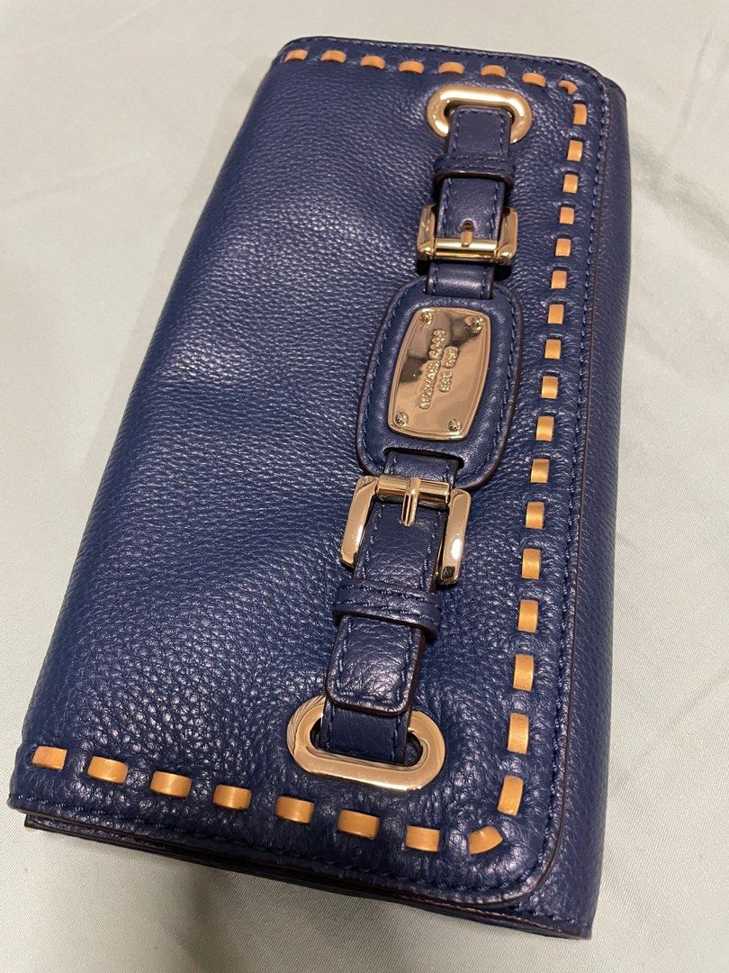 Michael kors purple clutch hot sale