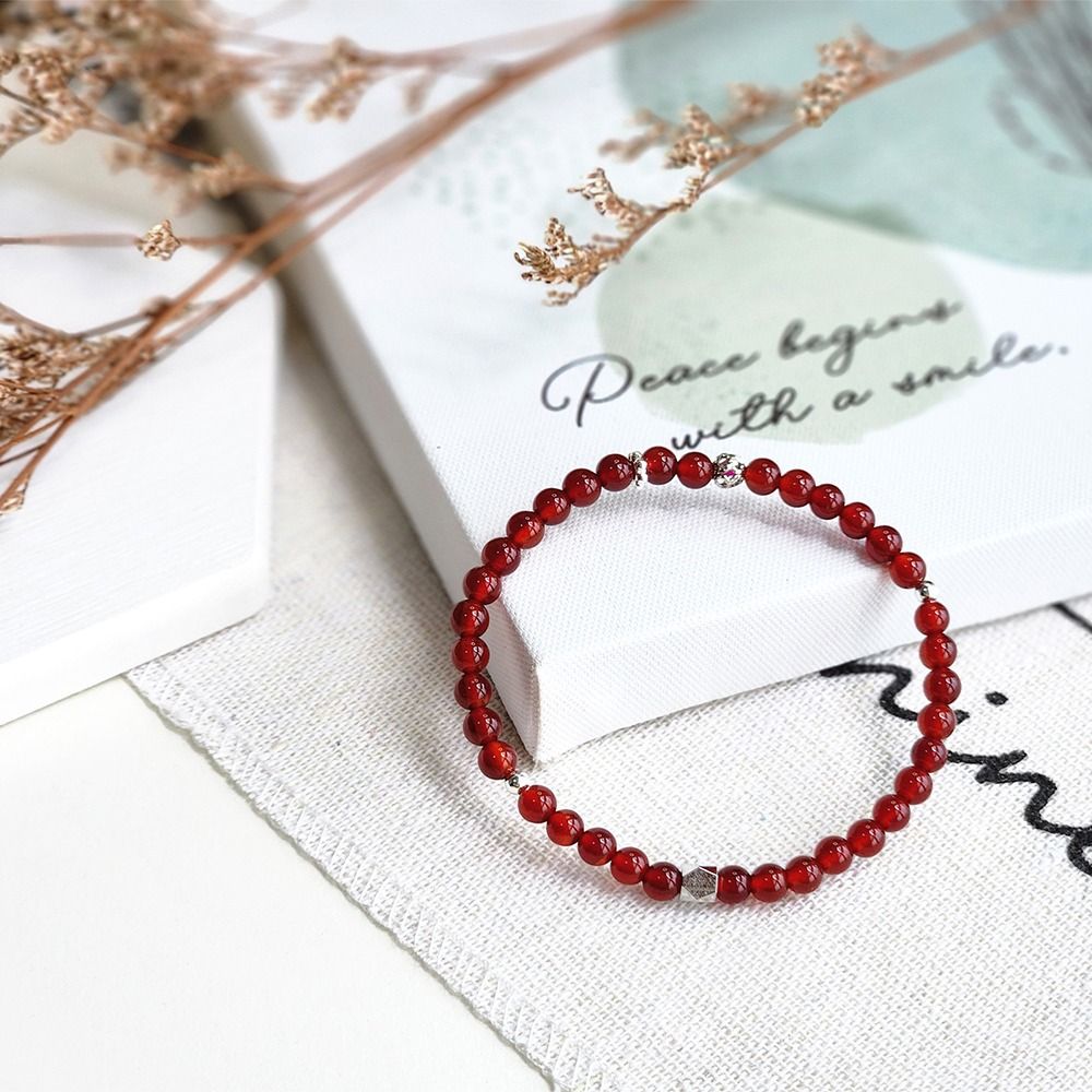 Red crystal bracelet outlet