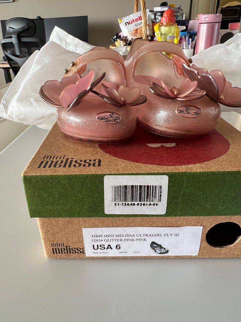 Mini Melissa Butterfly Sandals Babies Kids Babies Kids
