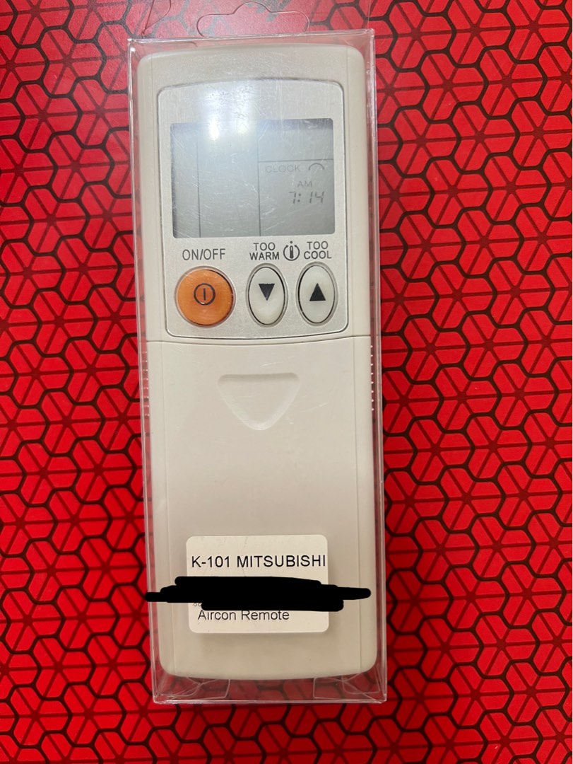 Mitsubishi Aircon Remote Control, TV & Home Appliances, Air