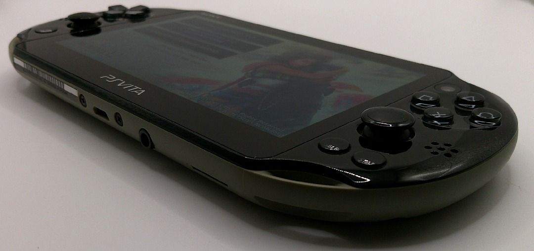 Modded PS Vita 2000 Khaki Black for Sale Video Gaming Video