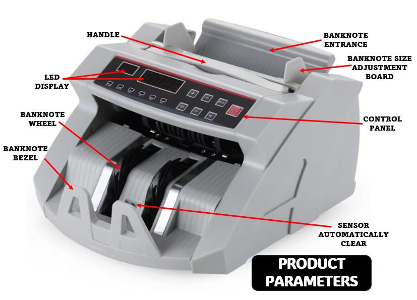 Money Counter Machine / Currency Counter Machine / Notes Counter