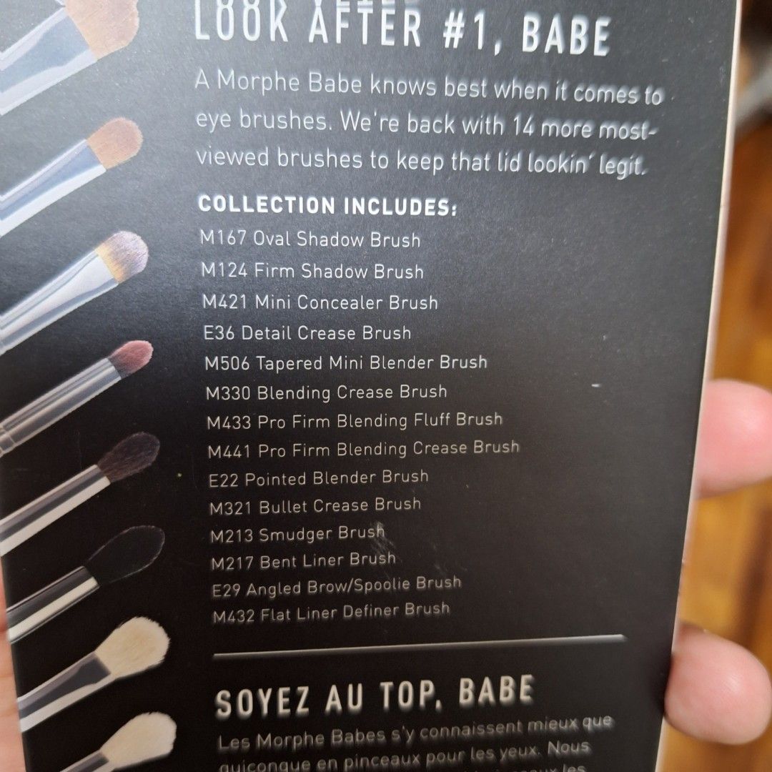 Morphe Eye Babe Faves Brush Set, Beauty & Personal Care, Face, Makeup