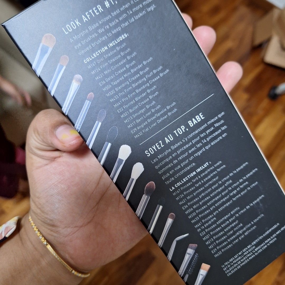 Morphe Eye Babe Faves Brush Set, Beauty & Personal Care, Face, Makeup