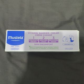 Mustela Vitamin Barrier Cream 123 100ml