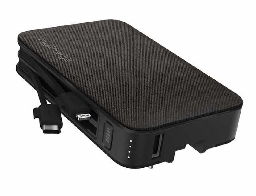 myCharge POWER HUB All-In-One Charger (Item Code 665) (Category: Chargers & Cables) located in Marikina City. Submitted by skowshop (Listing ID 1261280424, Image 3). Description: About this item: The POWER HUB All-In-One 10KmAh Internal Battery portable charger comes with two integrated charging cables: one USB-C cable and an Apple® Lightning™ cable. With integrated charging cables, you can leave your charging cables at home and plug your smartph