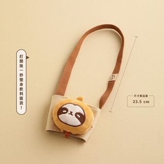 "In Stock" NAP TEA Taiwan YouTuber Di Mei Zai Shui Wu Fen Zhong Zai Shui 5 Fen Zhong Xiao Ka Rong Mao Wan Ou Yin Liao Ti Dai Handheld Cup Bag Sloth64188938192259110