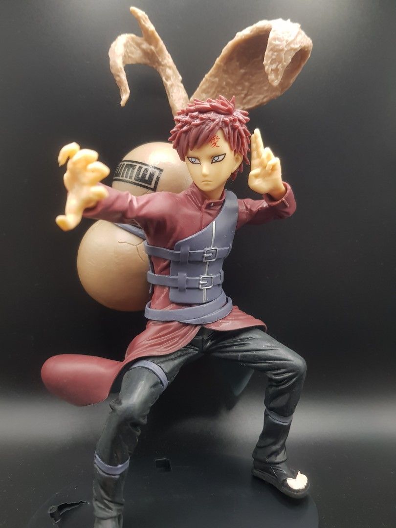 NARUTO ANIME GAARA PVC FIGHTING READY FIGURINE, Hobbies & Toys, Toys ...