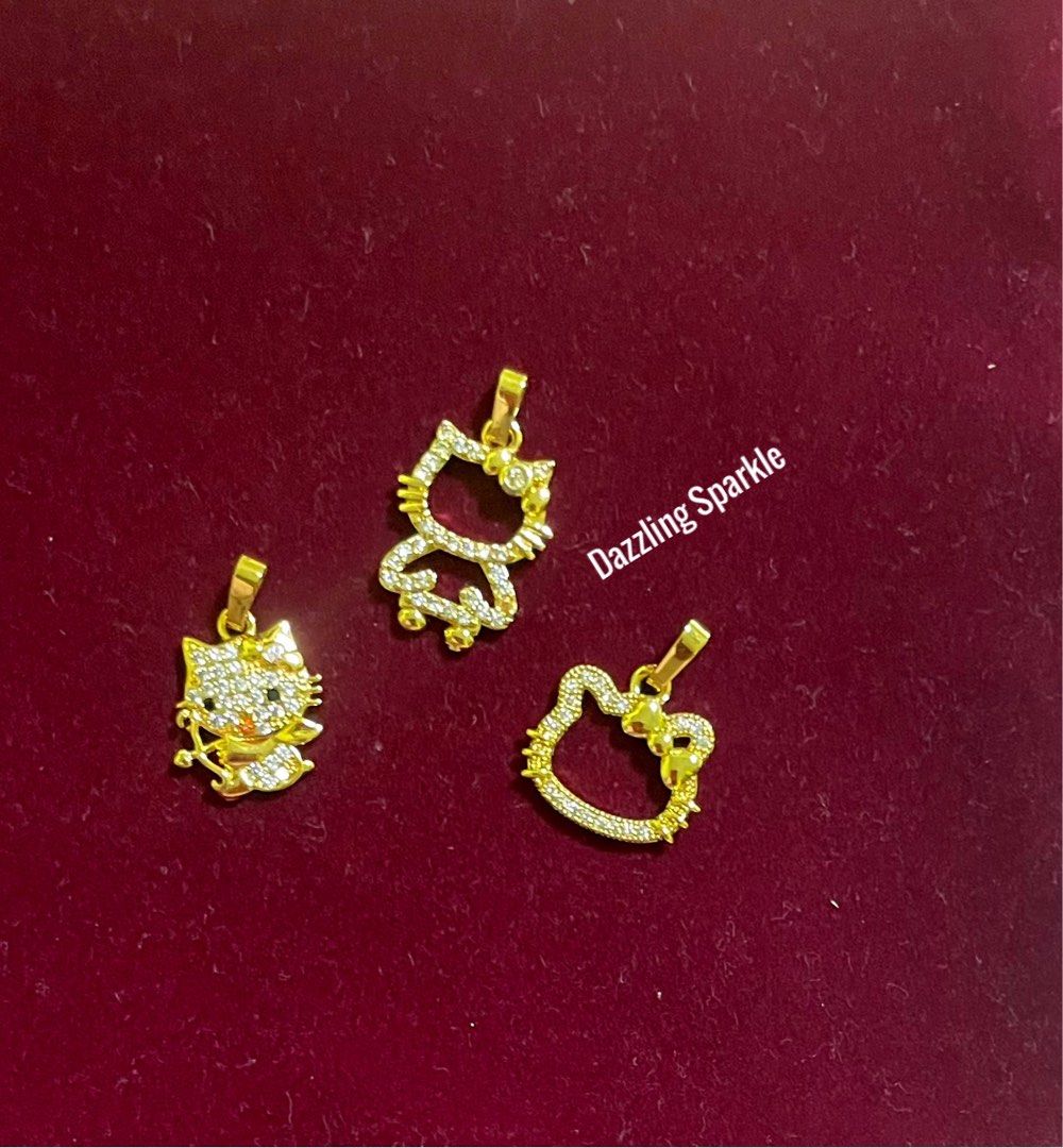 Kitty necklace set top