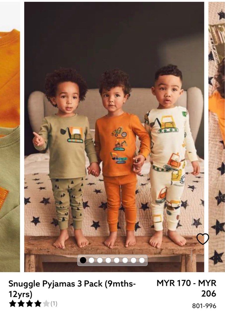 Next Pyjamas Babies Kids Babies Kids Fashion on Carousell