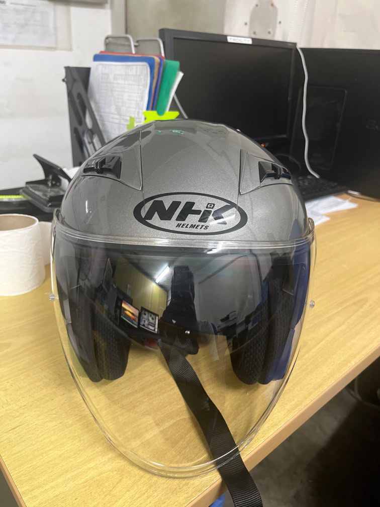 NHK helmet, Motorcycles, Motorcycle Apparel on Carousell
