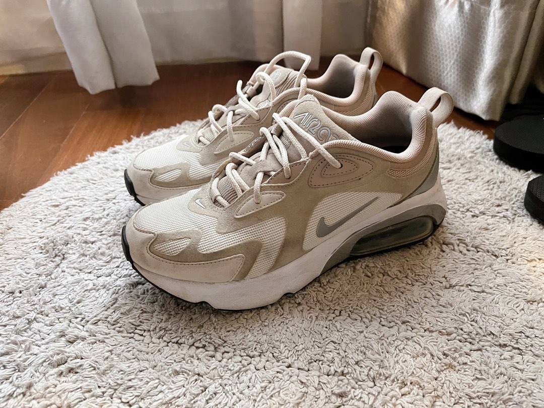 Nike air max 200 beige on sale
