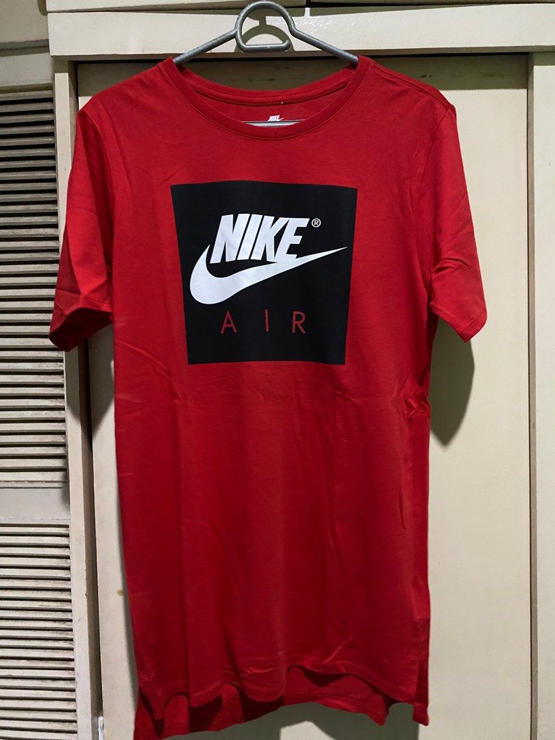 solar red nike shirt