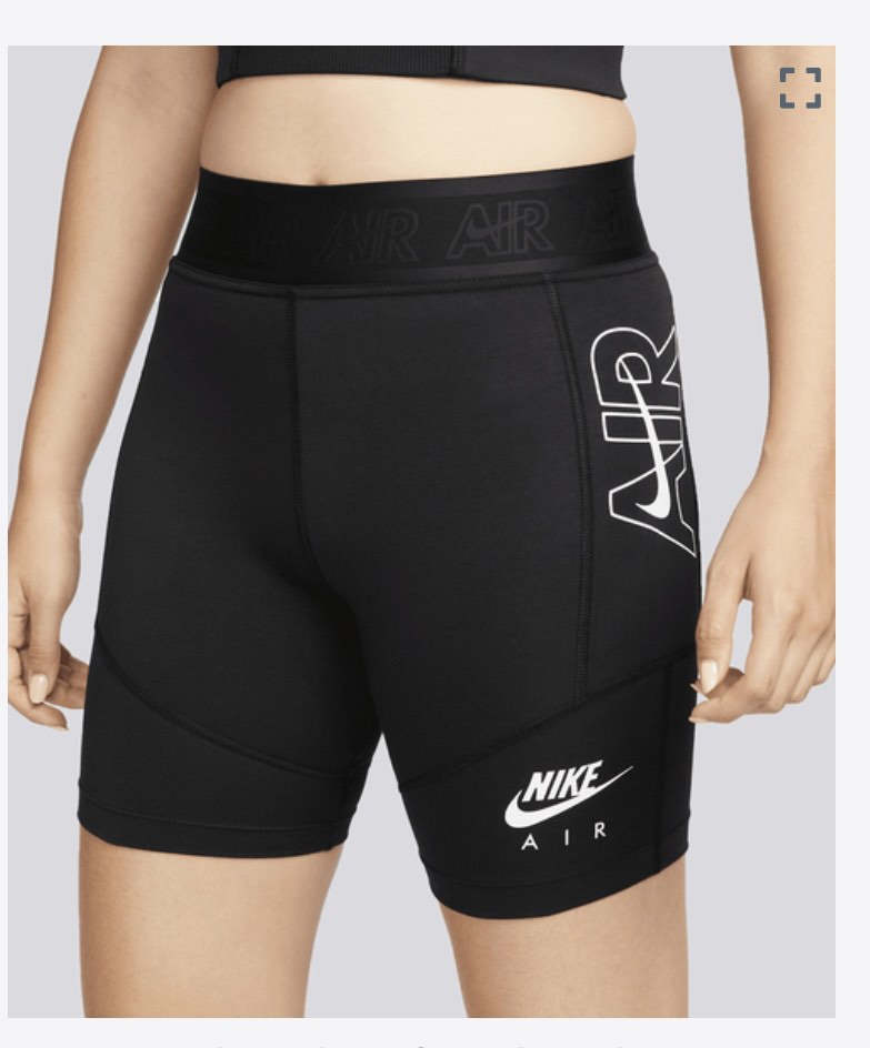Nike Air Woman Bike Shorts Women s Fashion Activewear on Carousell