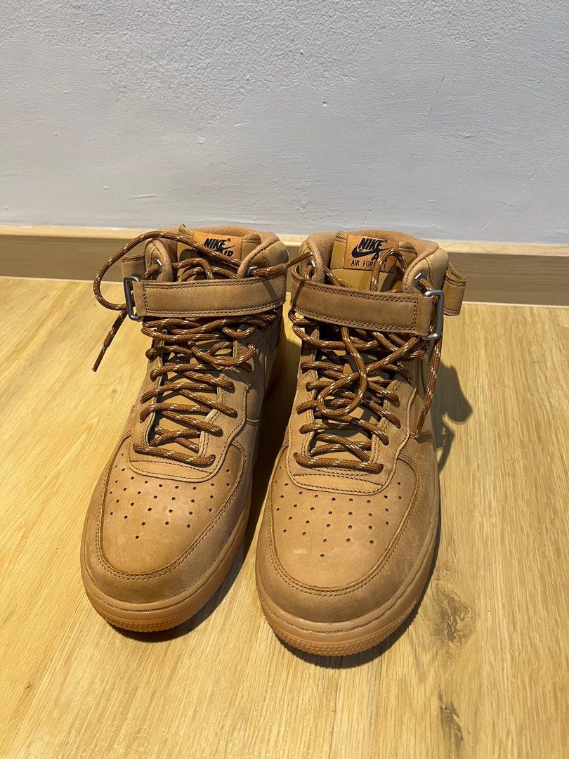Nike Airforce 1 mid 07 Wheat Men s Fashion Footwear Sneakers on