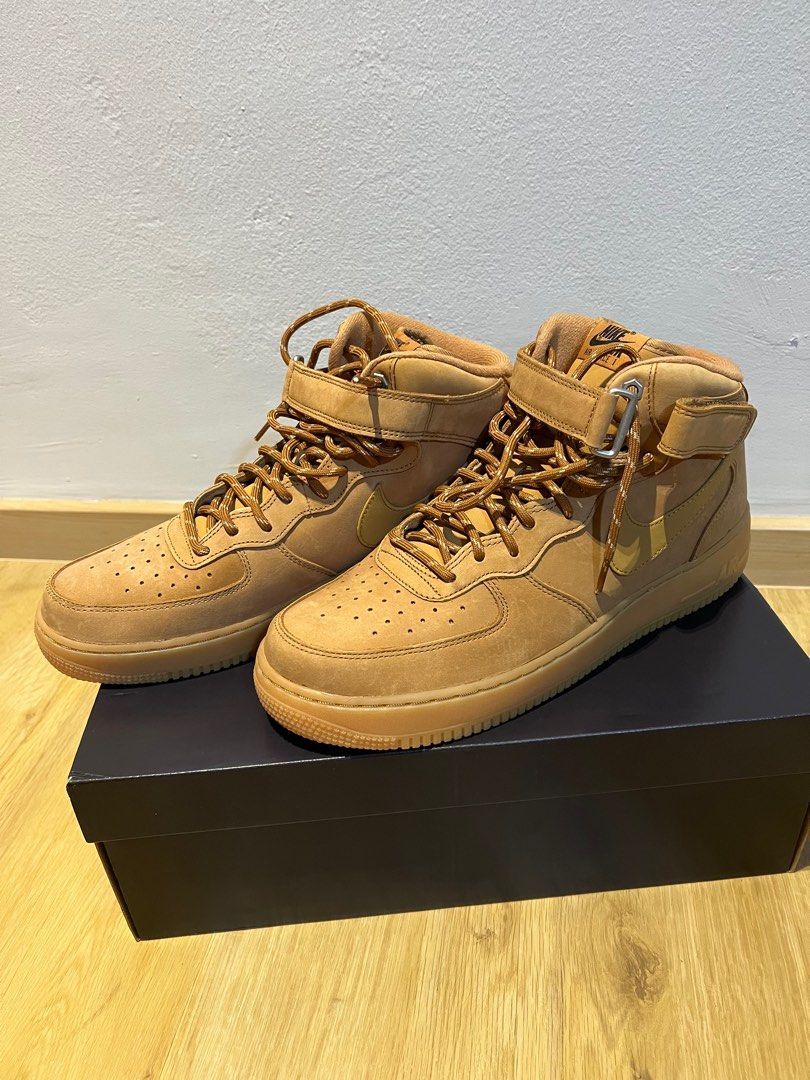 Nike Airforce 1 mid 07 Wheat Men s Fashion Footwear Sneakers on