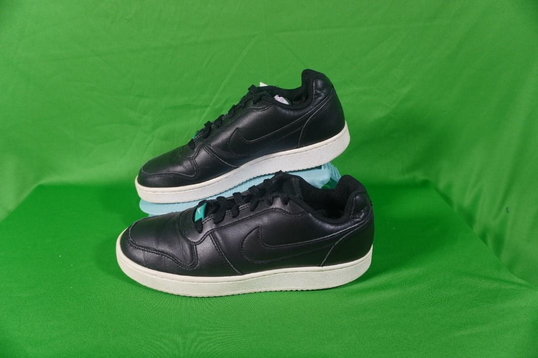 Nike Wmns Ebernon Low Black Fesyen Pria Sepatu Sneakers di