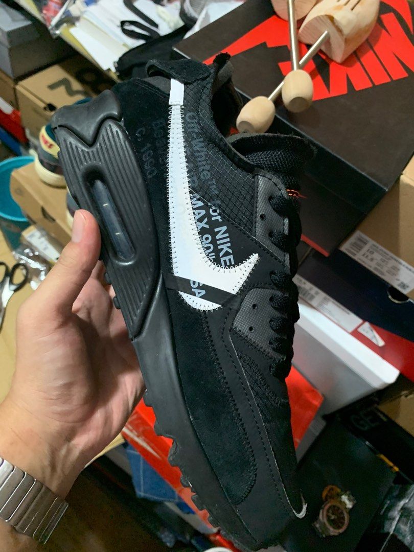 《有匯款價》nike x off-white offwhite air max 90 us10 聯名 the ten