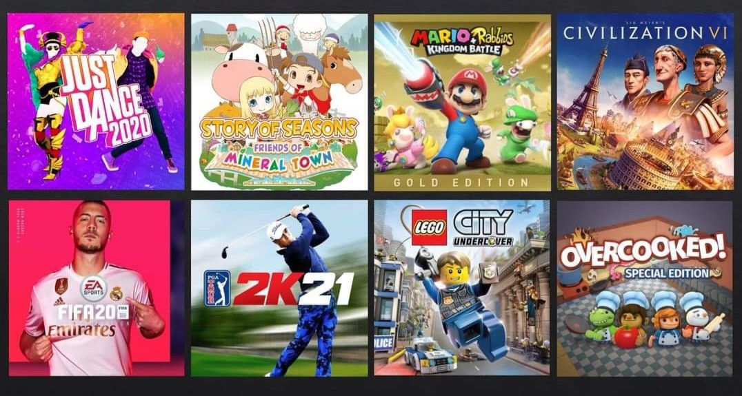 Lego nintendo switch deals games 2020