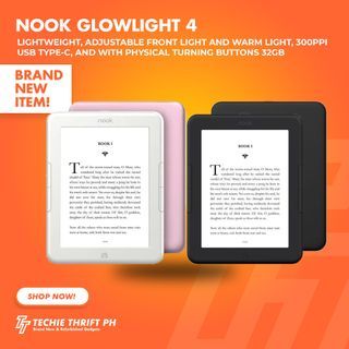 NOOK Glowlight 4 ereader (by: Barnes and Noble)