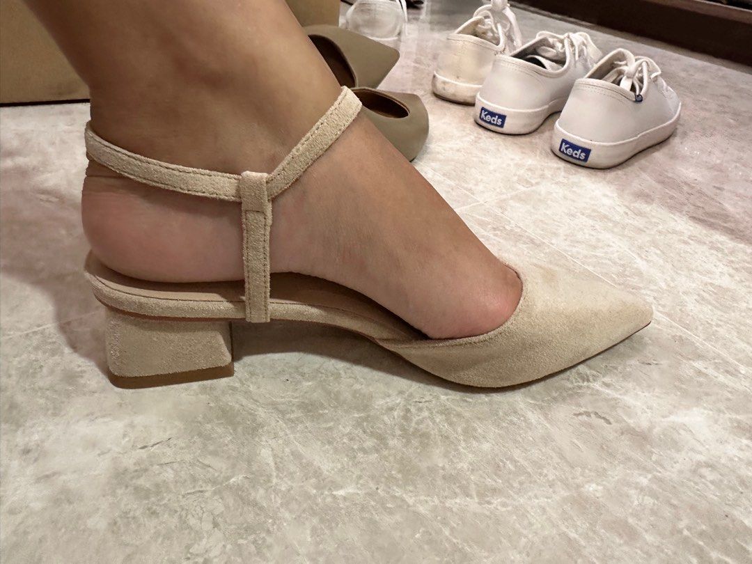 Short nude heels cheap
