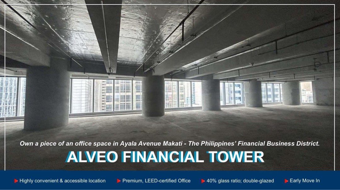 Office Spaces for sale in Makati city Makati Avenue Alveo Financial