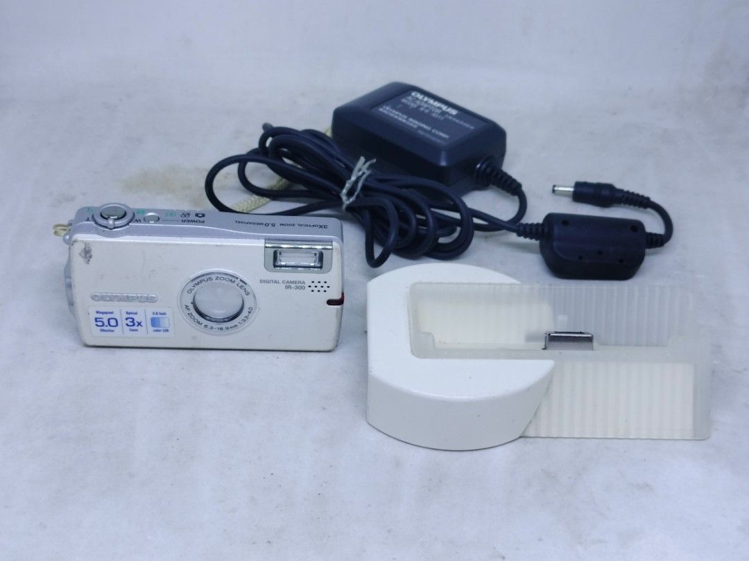 olympus ir300 ccd sensor (Category: Cameras) located in Manila. Submitted by ultimogizmos (Listing ID 1261175719, Image 1). Description: Product Information Discover how far your pictures can go with the IR-300. A powerful 5.0 megapixel CCD and 12x total zoom capture incredible color and detail. Its 2.0" anti-glare LCD means your pictures shine, even in direct sunlight. 19 selectable shooting modes offer optimal settings in a wide range of condit