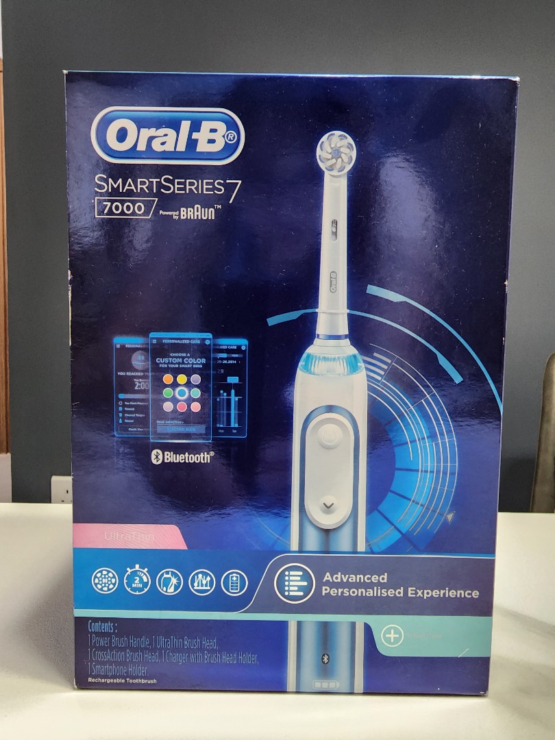 Oral B Smart 7000 Electric Toothbrush Beauty And Personal Care Oral Care On Carousell 