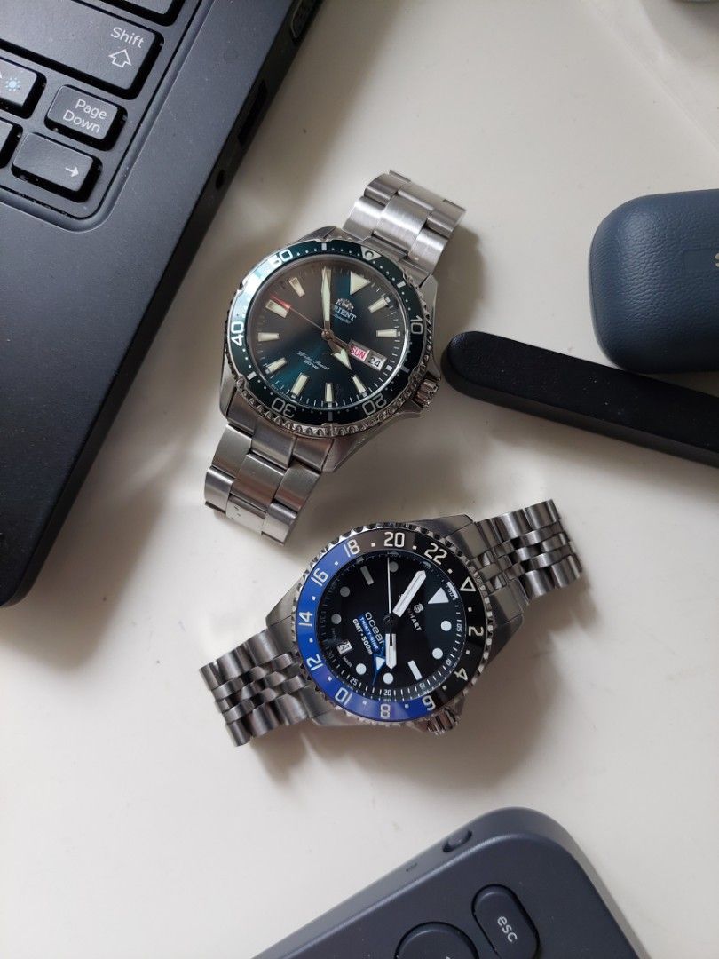 Orient Kamasu with Strapcode Bracelet, Luxury, Watches on Carousell