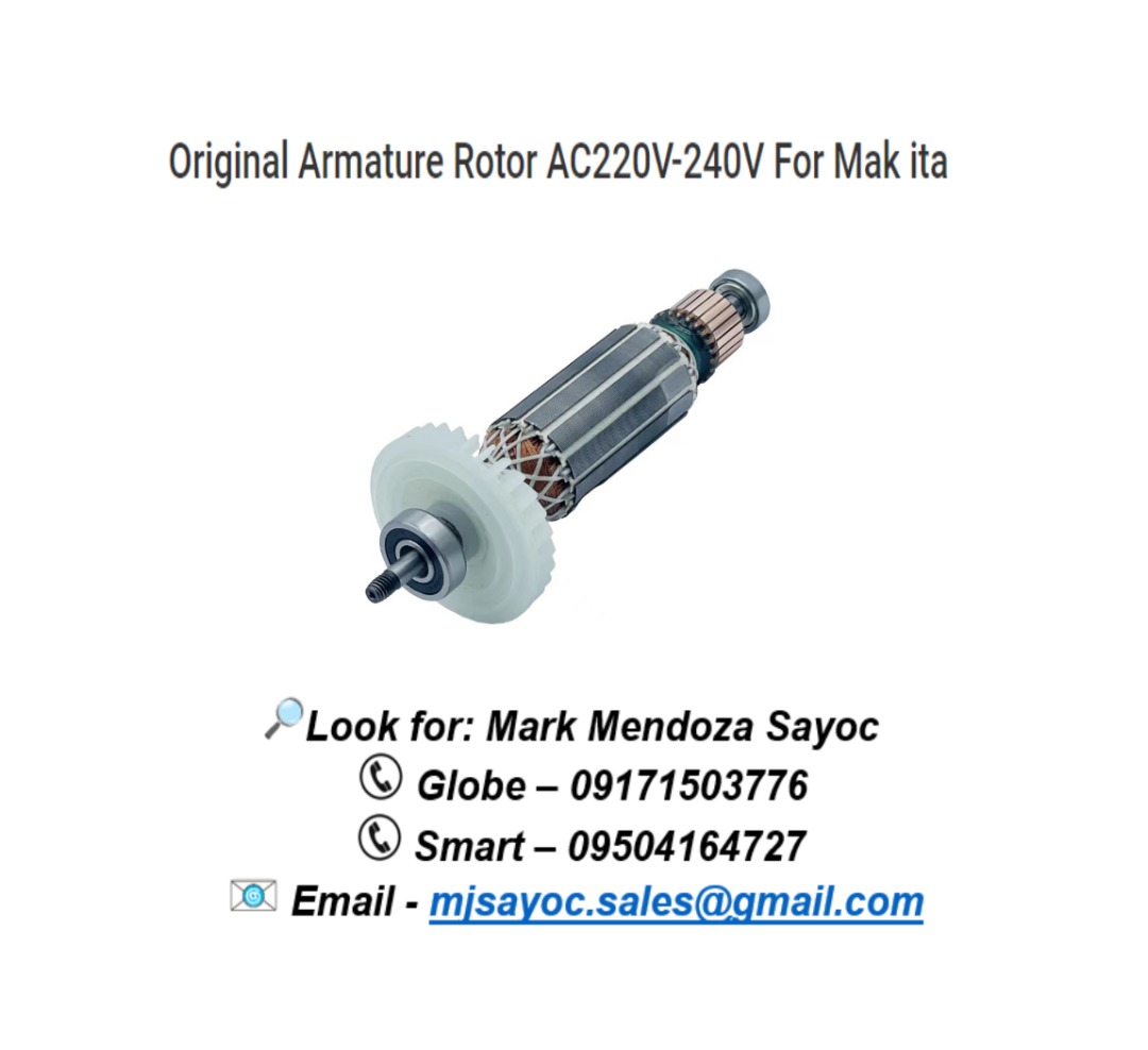 Original Armature Rotor AC220V-240V For Makita, Commercial & Industrial ...