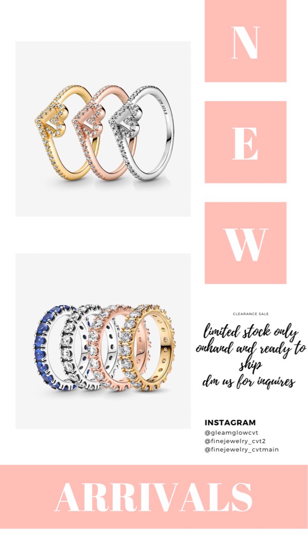 Pandora rings clearance sale top