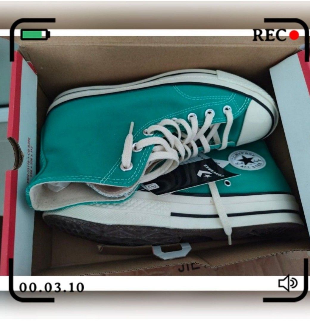 payday Men s men converse chuck Taylor 70 high sneakers green